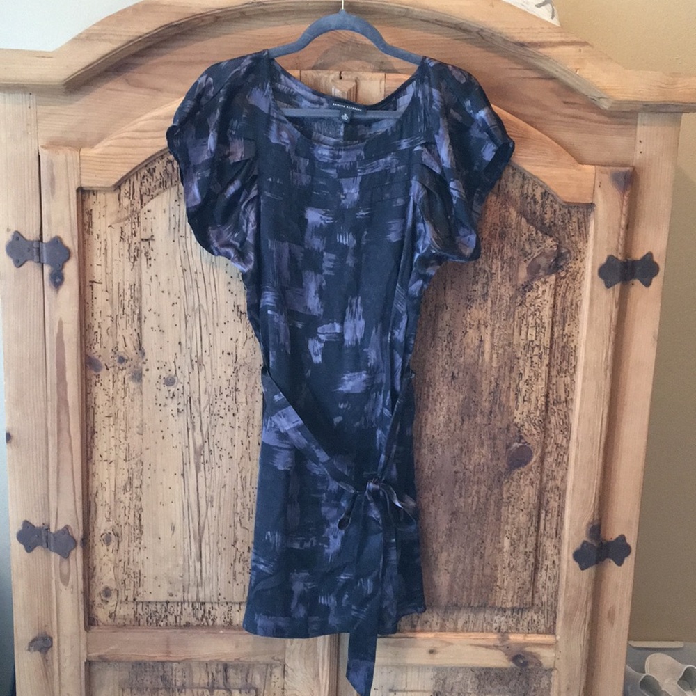 Banana Republic Black and gray dress